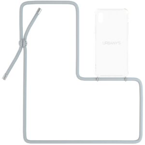 Urbany’s Necklace Case iPhone XR Cloudy Sky Transparent