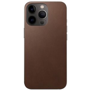 Nomad Leather Skin iPhone 13 Pro Braun