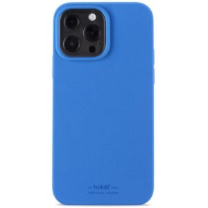 Holdit Back Cover Silicone iPhone 13 Pro Max Blau