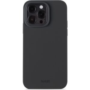 Holdit Back Cover Silicone iPhone 14 Pro Max Schwarz