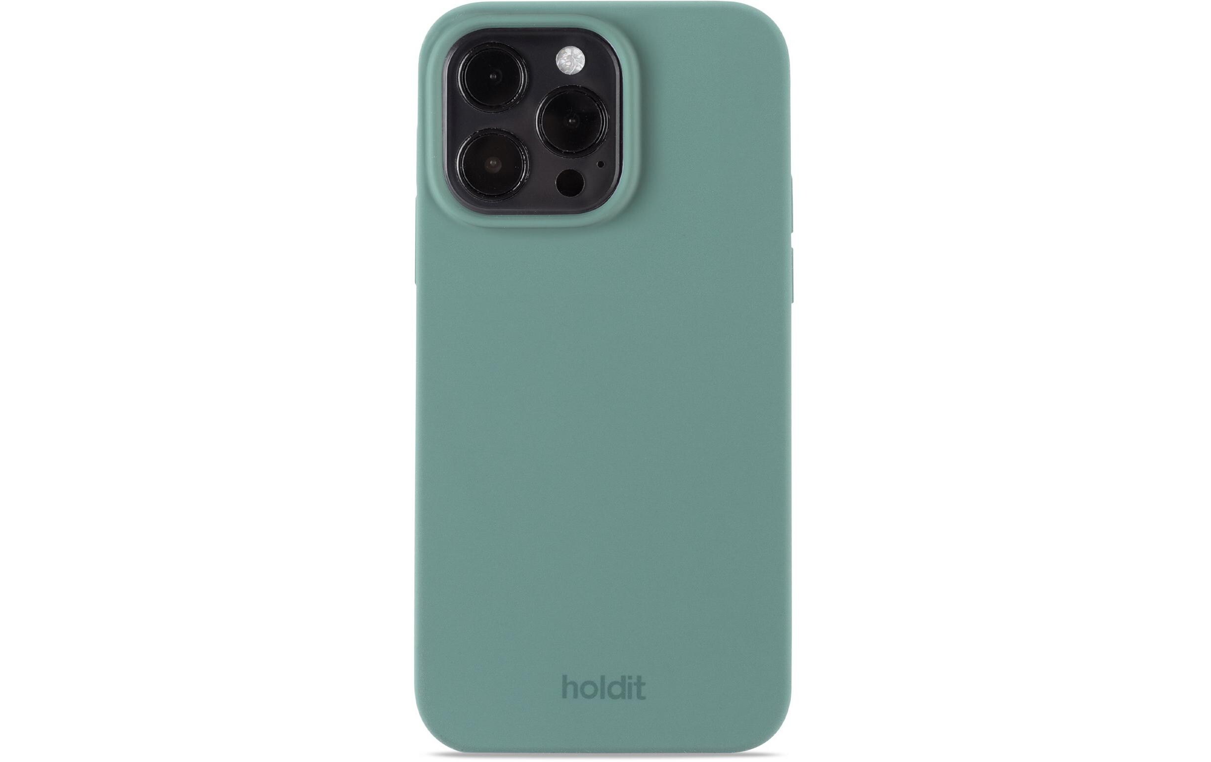 Holdit Back Cover Silicone iPhone 14 Pro Max Grün