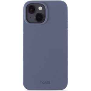 Holdit Back Cover Silicone iPhone 15 Blau