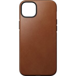 Nomad Back Cover Modern Leather iPhone 14 Plus Hellbraun