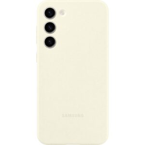 Samsung Back Cover Silicone Galaxy S23+ Creme