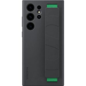 Samsung Back Cover Silicone Grip Galaxy S23 Ultra Schwarz