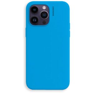 Nudient Back Cover Base Case 14 Pro Max Vibrant Blue
