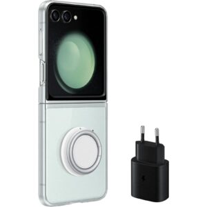 Samsung EF-XF73 Clear Gadget Case Galaxy Z Flip5 Starter Pack