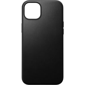 Nomad Back Cover Modern Leather iPhone 15 Plus Schwarz