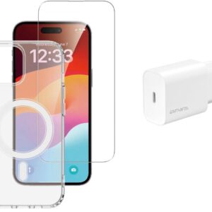 4smarts Back Cover 3in1 Premium Starter Set iPhone 15 Plus