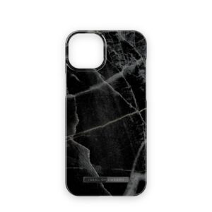 Ideal of Sweden Back Cover Black Thunder Marble iPhone 15 Plus