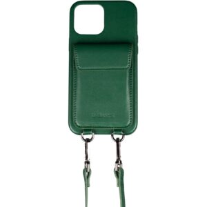 Urbany’s Necklace Case Handekette+ iPhone 15 Plus Racing Green