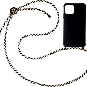 Urbany’s Necklace Case iPhone 15 Pro Max Blackberry Muffin