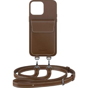 Urbany’s Necklace Case Handekette+ iPhone 15 Espresso Martini