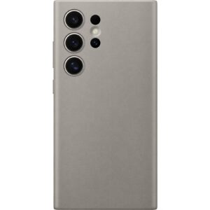 Samsung Back Cover Vegan Leather Galaxy S24 Ultra Taupe