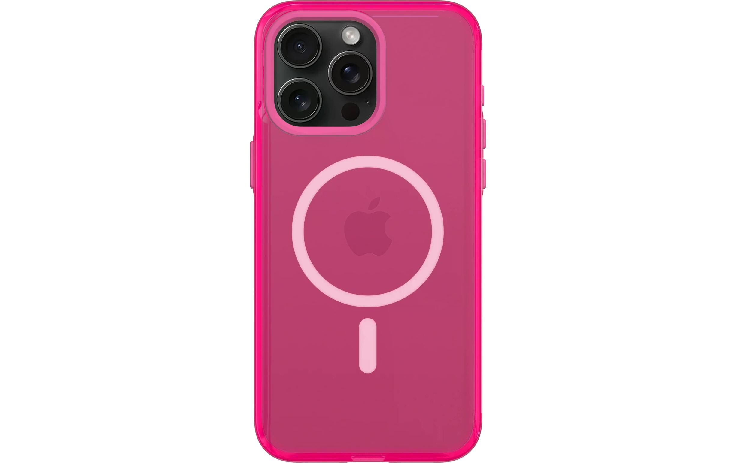 Rhinoshield Back Cover JellyTint MagSafe iPhone 15 Pro Max Fancy Pink