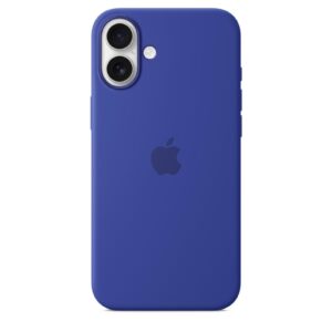 Apple Silicone Case mit MagSafe iPhone 16 Plus Ultramarin