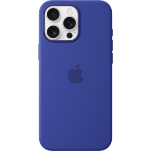 Apple Silicone Case mit MagSafe iPhone 16 Pro Max Ultramarin