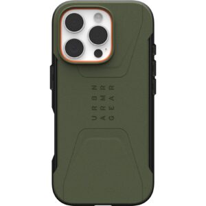UAG Back Cover Civilian Case iPhone 16 Pro Olive Drab
