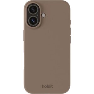 Holdit Back Cover Silicone iPhone 16 Plus Braun