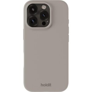 Holdit Back Cover Silicone iPhone 16 Pro Max Taupe
