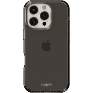 Holdit Back Cover Seethru iPhone 16 Pro Max Schwarz