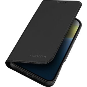 Nevox Book Cover Vario Series iPhone 16 Plus Schwarz