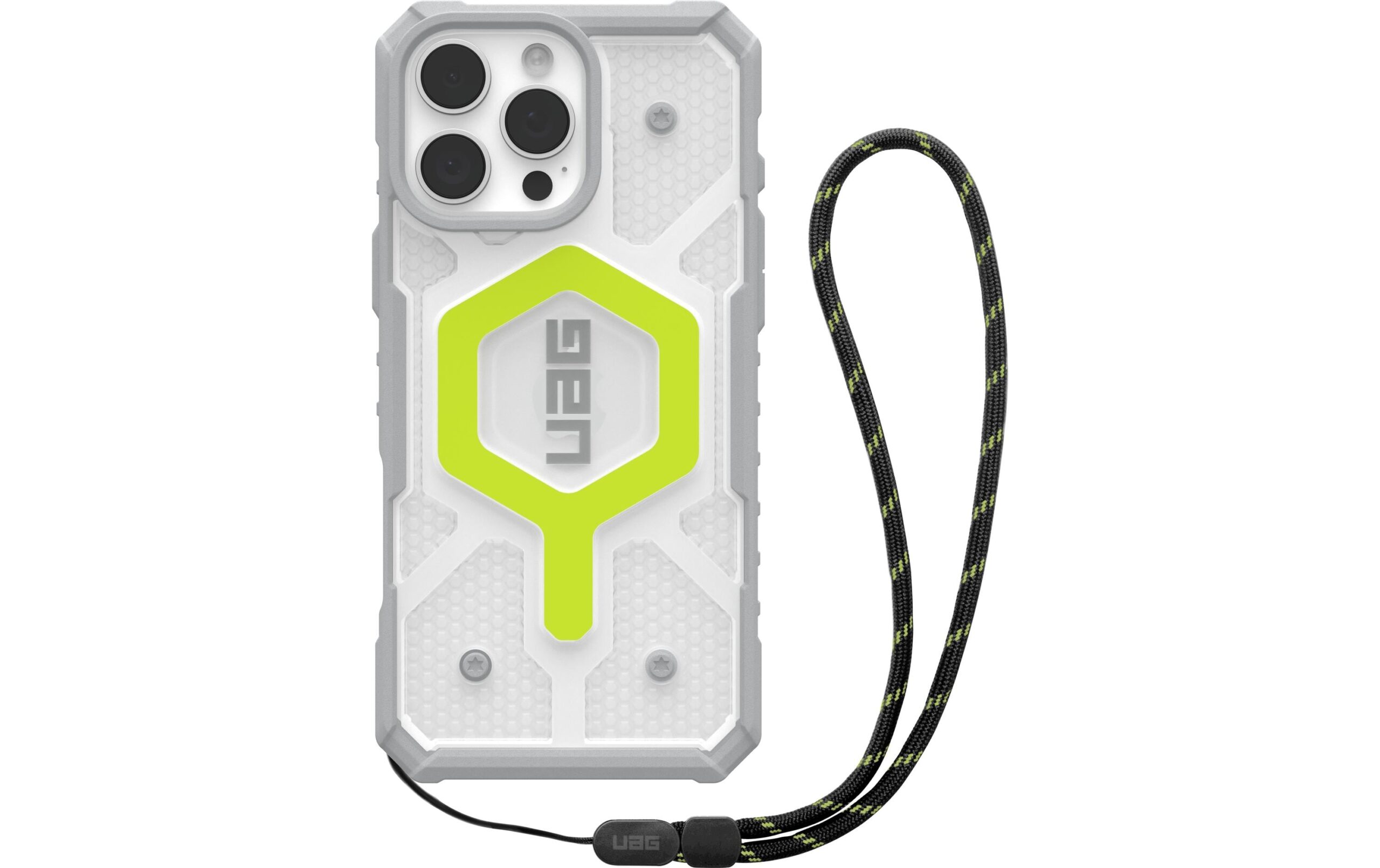 UAG Pathfinder Clear Magsafe Case + Lanyard iPhone 16 Pro Max